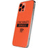 NFL Cincinnati Bengals Orange Performance Series iPhone 12 Pro Skin